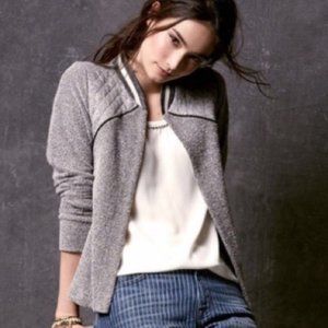 ANTHROPOLOGIE Dolan Open Baseball Jacket XS